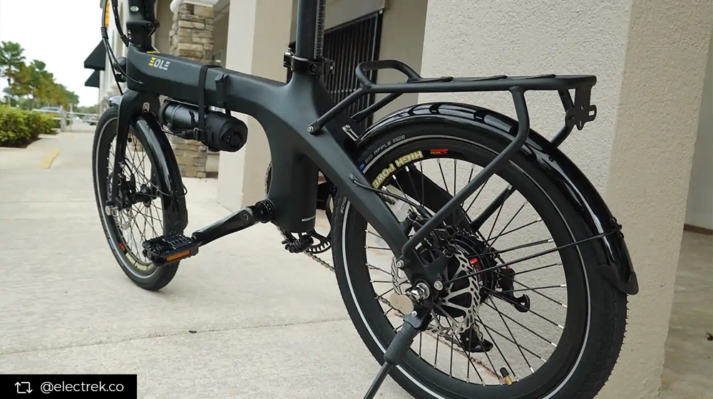 Morfuns Eole S-feat | Morfuns Eole S: Carbon Fiber eBike Frame for Urban Riding