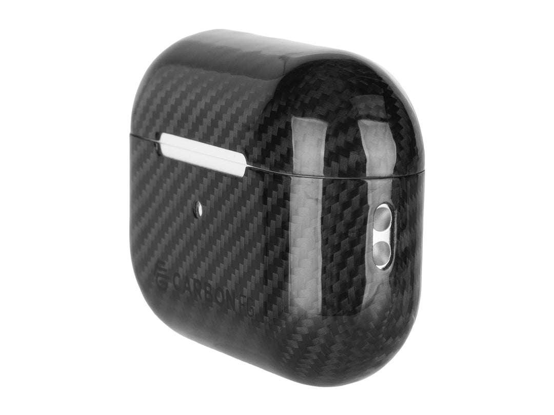 Real carbon fiber case for AirPods Pro (2nd generation), side