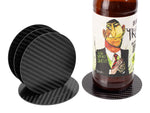 CarbonFG Carbon Fiber Coaster Set