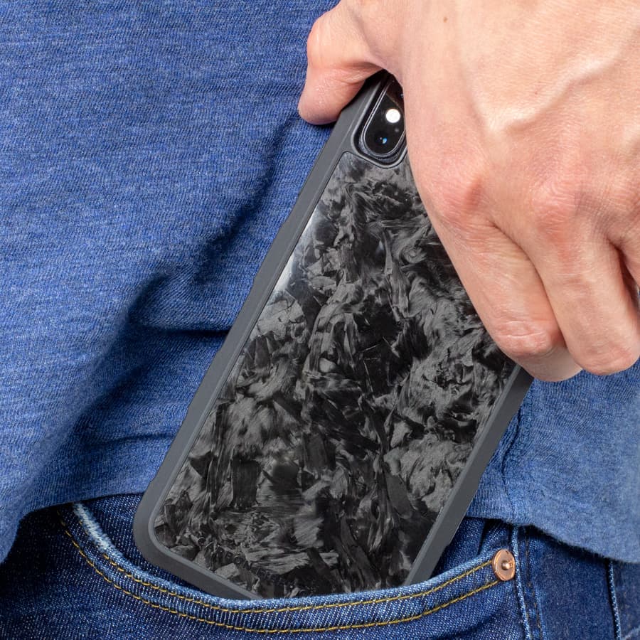 Forged carbon fiber iphone case XS Max