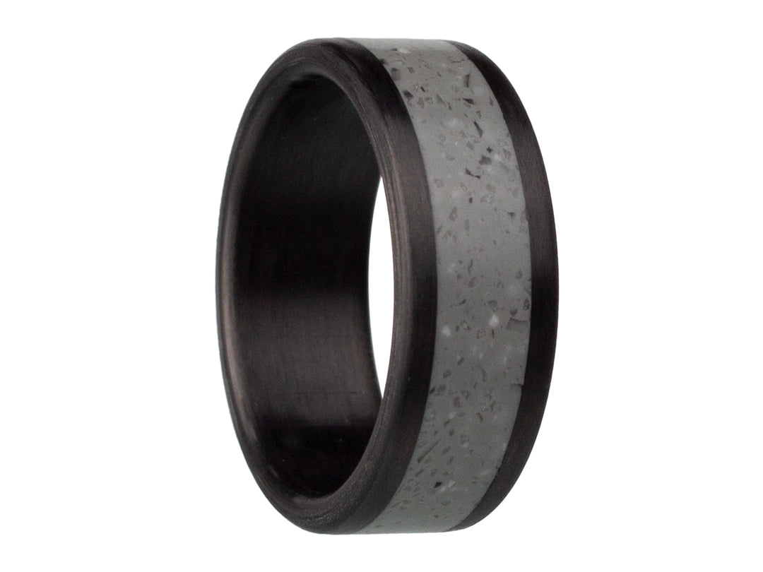 Boston carbon fiber and concrete ring