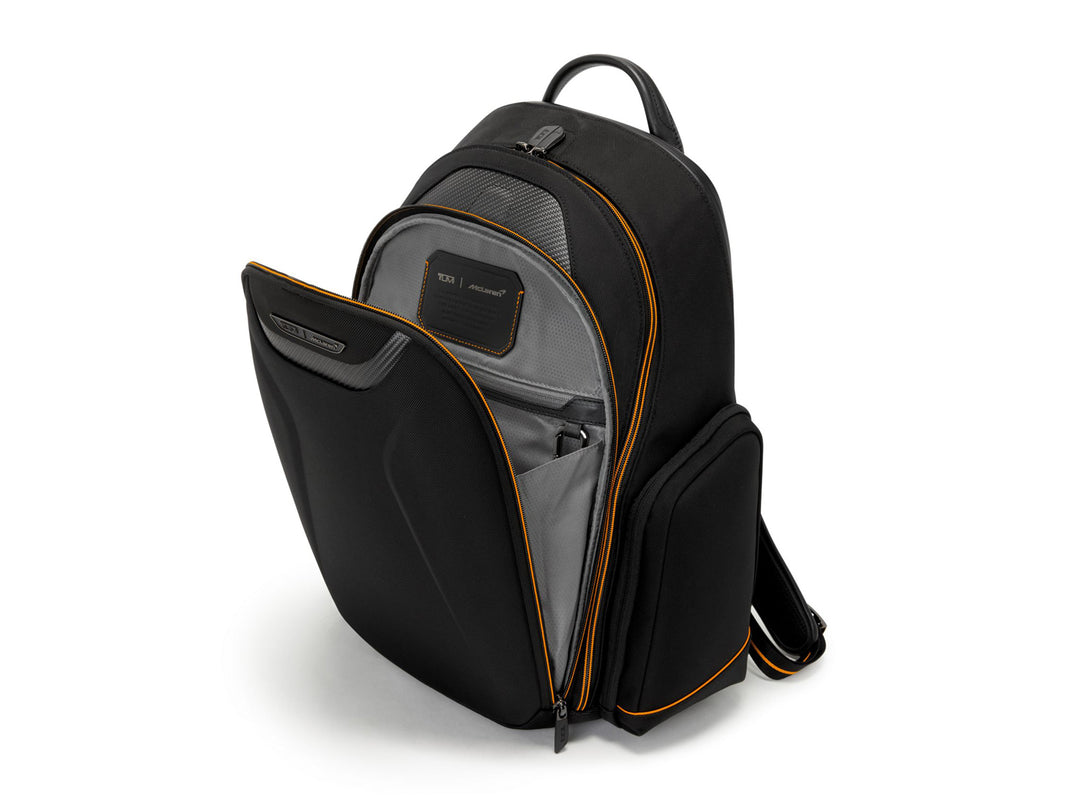 TUMI | McLaren Paddock Backpack, open