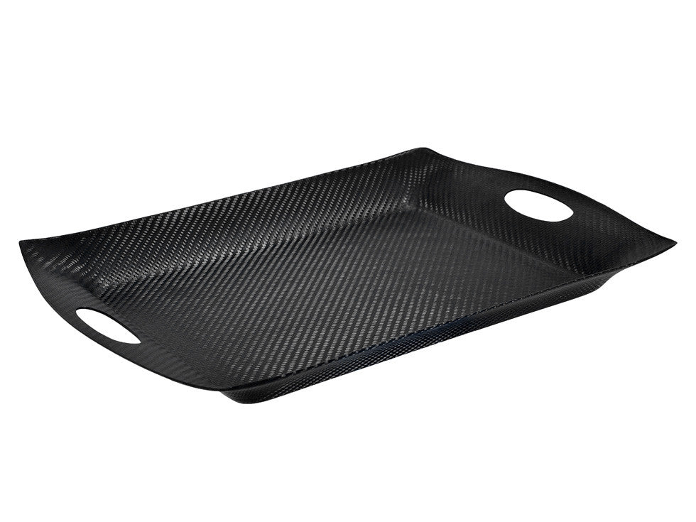 Carbon Fiber Resin Oval Tray(W) - Ready Limited