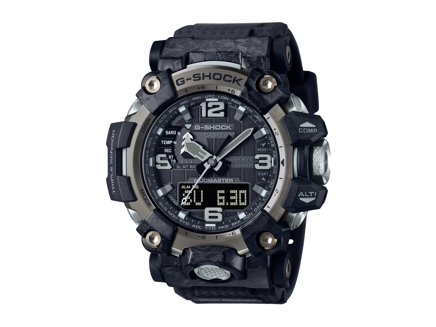 G-SHOCK Mudmaster Master of G Forged Carbon Fiber Watch GWG2000