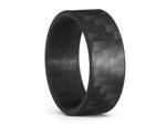 Oliver Paul Canton Matte Carbon Fiber Ring