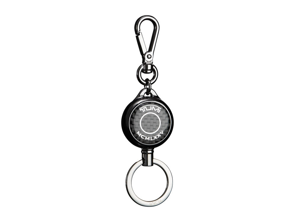 Tumi Carbon Fiber Retractable Key Fob