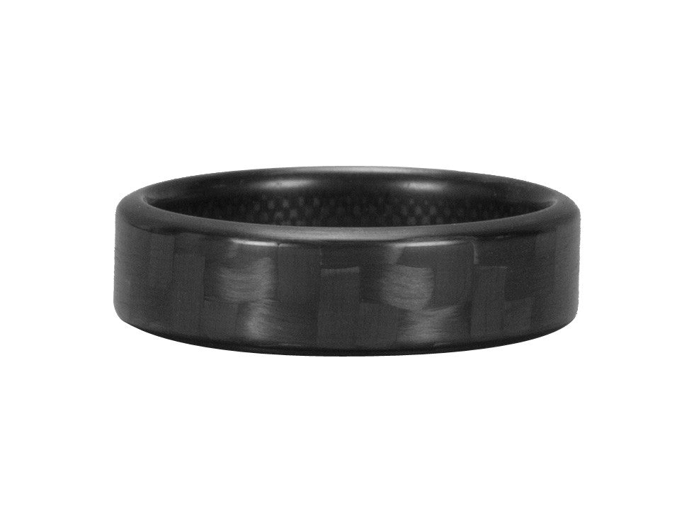 Ultra Carbon Fiber Ring - Narrow / Polished