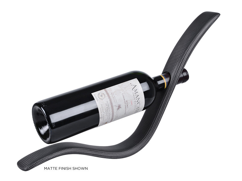 Dobreff Design Carbon Fiber Wine Bottle Holder