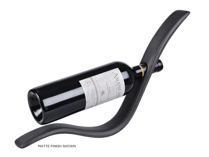Dobreff Design Carbon Fiber Wine Bottle Holder