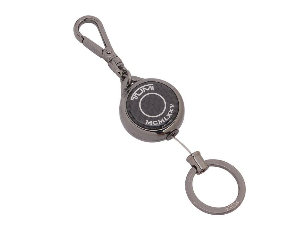 Tumi Carbon Fiber Retractable Key Fob