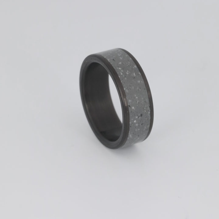 Boston Carbon Fiber & Concrete Ring. 360 video
