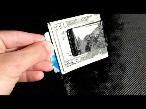 CarbonFG Forged Carbon Fiber Money Clip