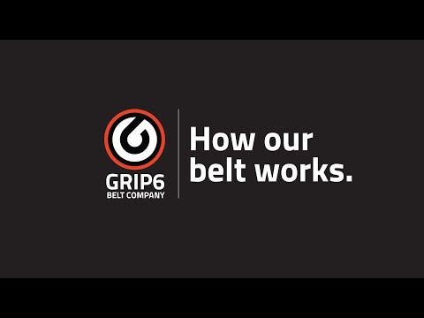 Grip6 Belt with Carbon Fiber Buckle