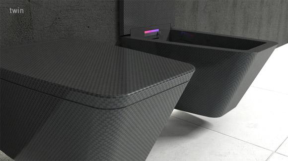 Another Carbon Fiber Toilet…This Time It’s Modern