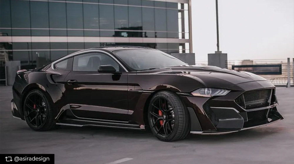 Asira Design Offers Carbon Fiber Body Swap for Ford Mustangs