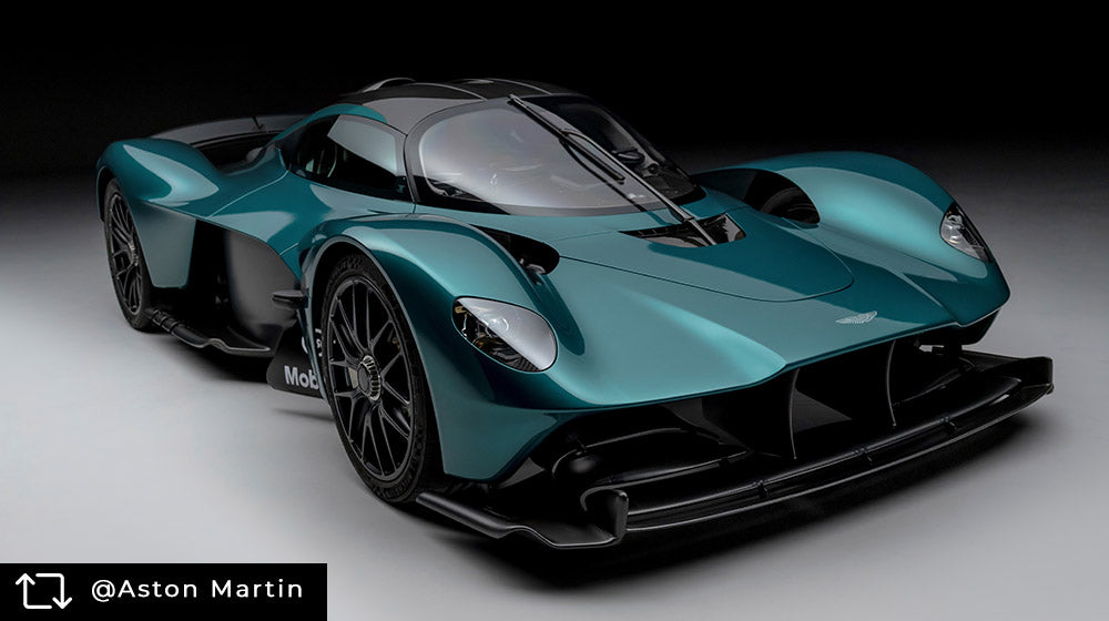 Check Out This Stunning Aston Martin Valkyrie Dressed in Carbon Fiber