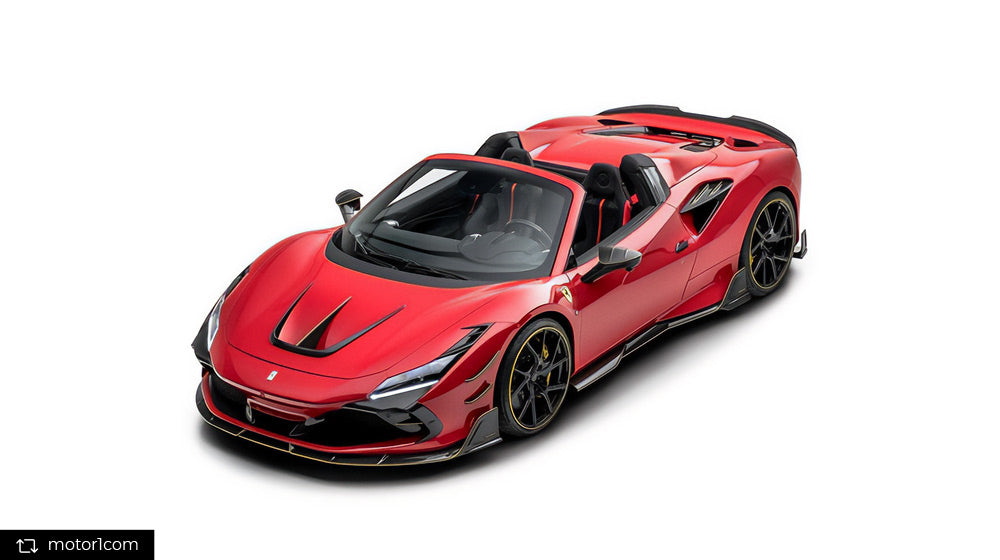Ferrari-F8-Spider-feat | Mansory Goes Carbon Fiber-crazy on Ferrari F8 Spider