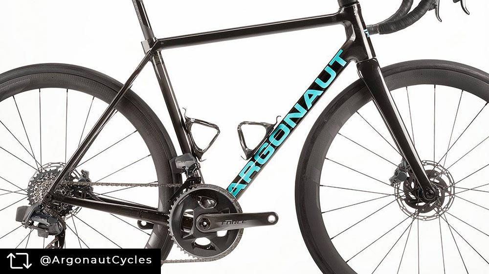 High-end Argonaut RM3 Custom Carbon Fiber Road Bike Ready to Topple Competitors