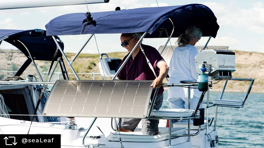 Lightleaf Develops New Carbon Fiber Solar Panel for Boats