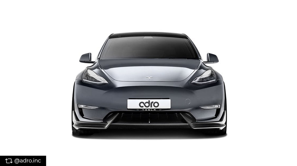 ADRO Reveals Carbon Fiber Body Kit for Tesla Model Y and Model 3