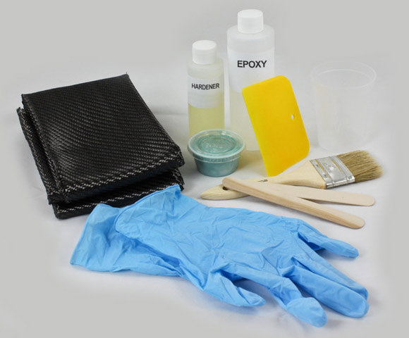 Carbon fiber DIY kit for skinning or repairing