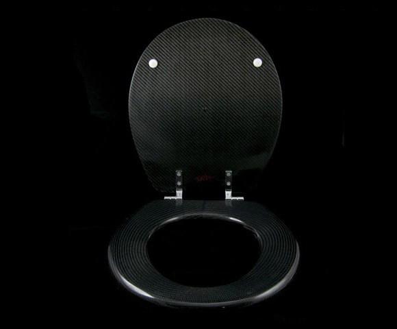 Carbon Fiber Toilet Seat Cover