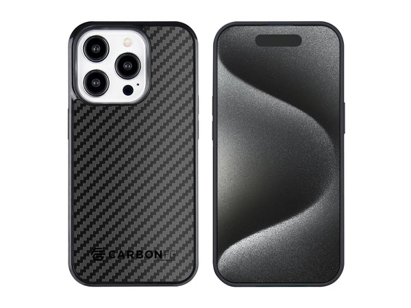 Real Carbon Fiber iPhone 15 Pro Max Case - The CarboFend