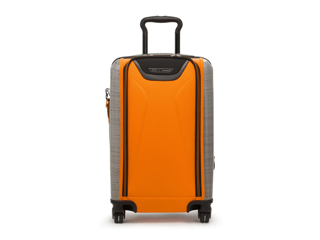 TUMI | McLaren Aero International Expandable 4 Wheel Carry-On, front#color_papaya