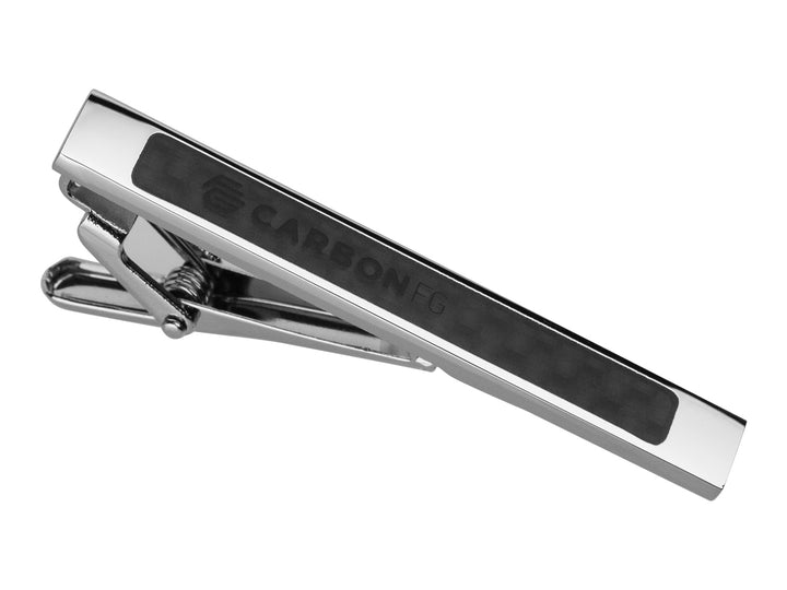 CarbonFG carbon fiber & stainless steel tie clip