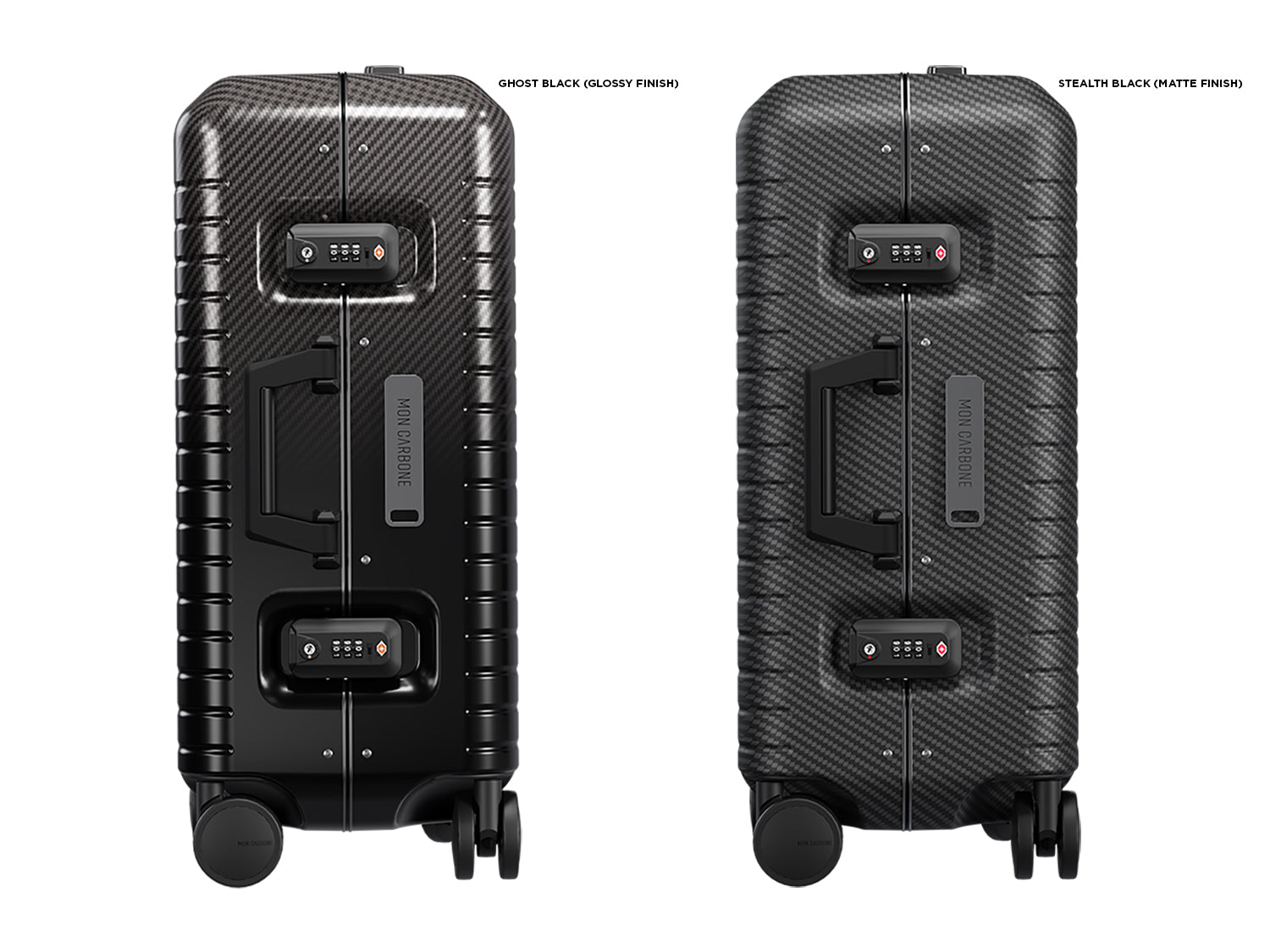 BLACKDIAMOND Carbon Fiber Carry-On Luggage by MON CARBONE – Carbon