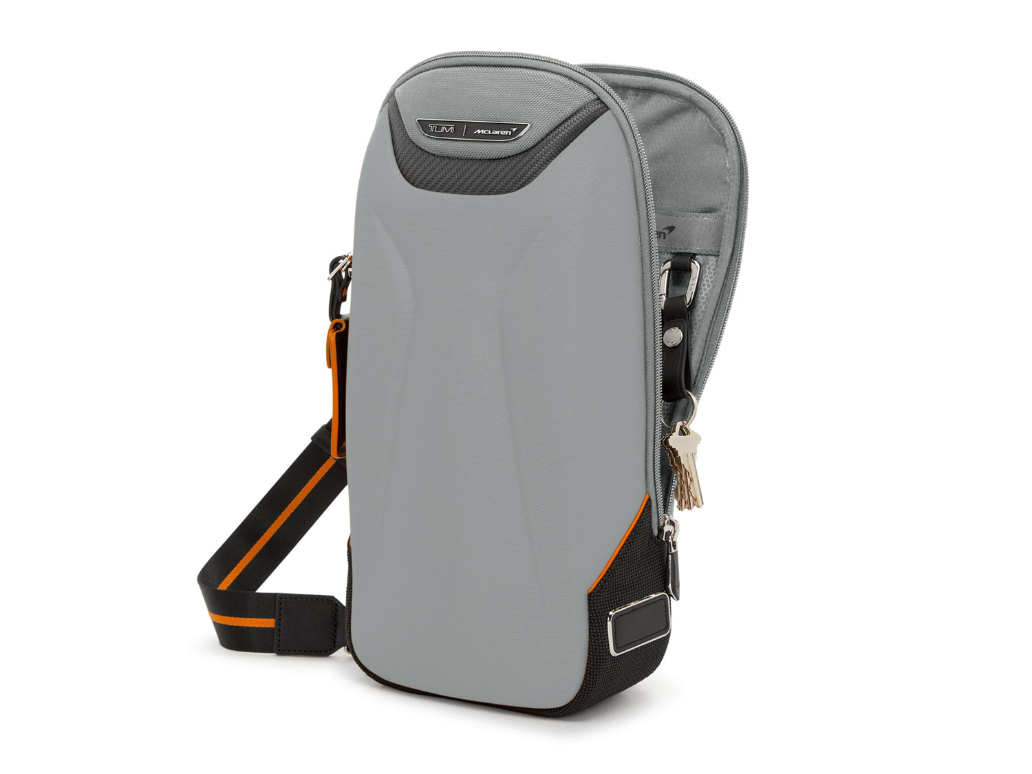TUMI | McLaren Torque Carbon Fiber Sling - Super Grey – Carbon