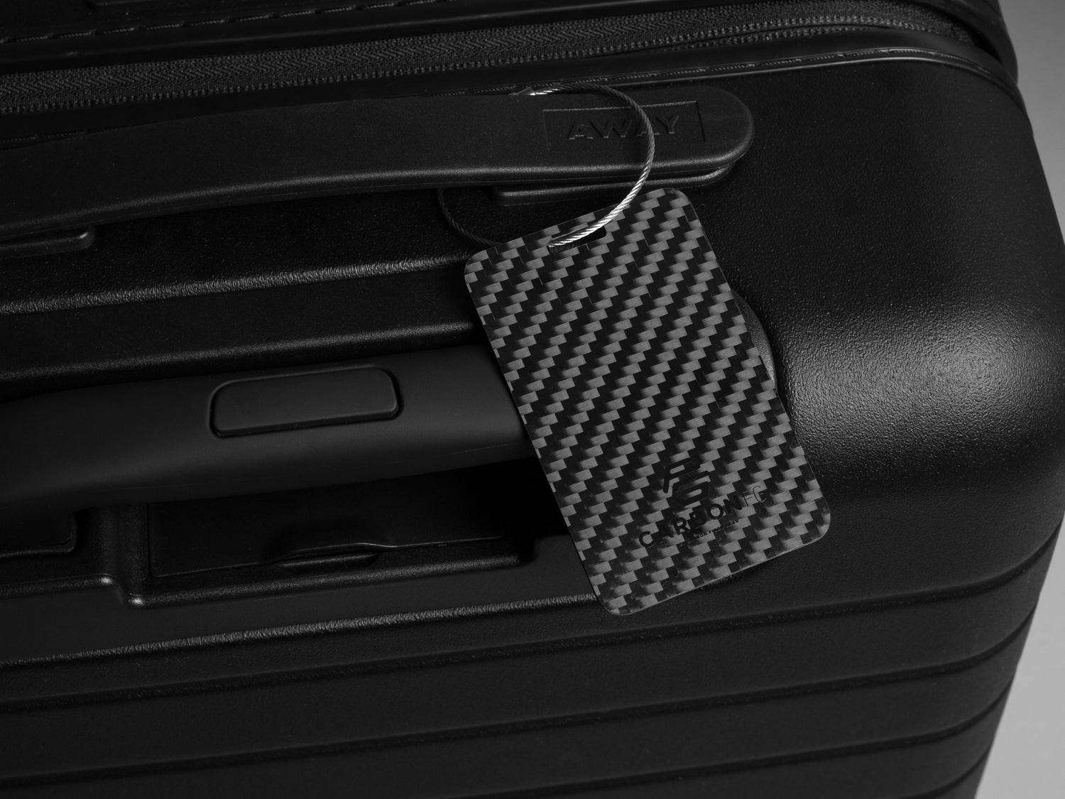 REAL Carbon Fiber Luggage Tag by CarbonFG Carbon Fiber Gear