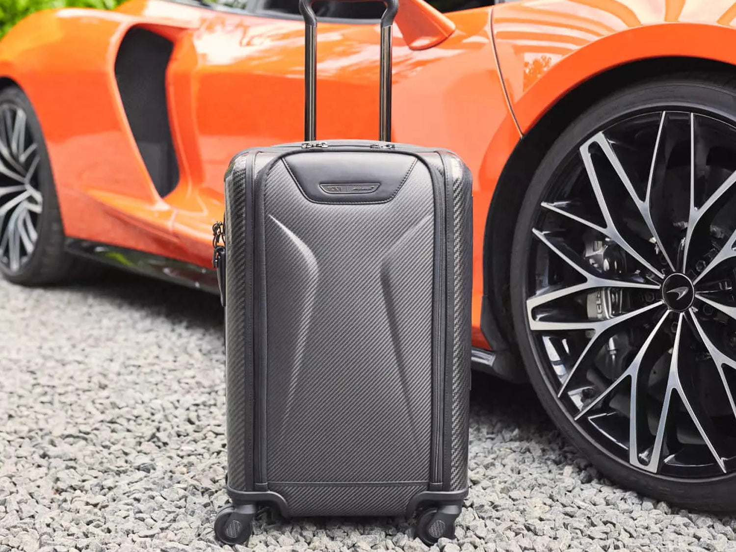 TUMI | McLaren Aero 4 Wheeled Carbon Fiber Carry-On - Black