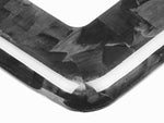 Forged Carbon Fiber License Plate Frame - 4 Holes Minimal - Gloss Finish