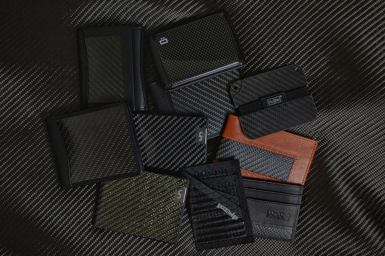 Carbon fiber wallets
