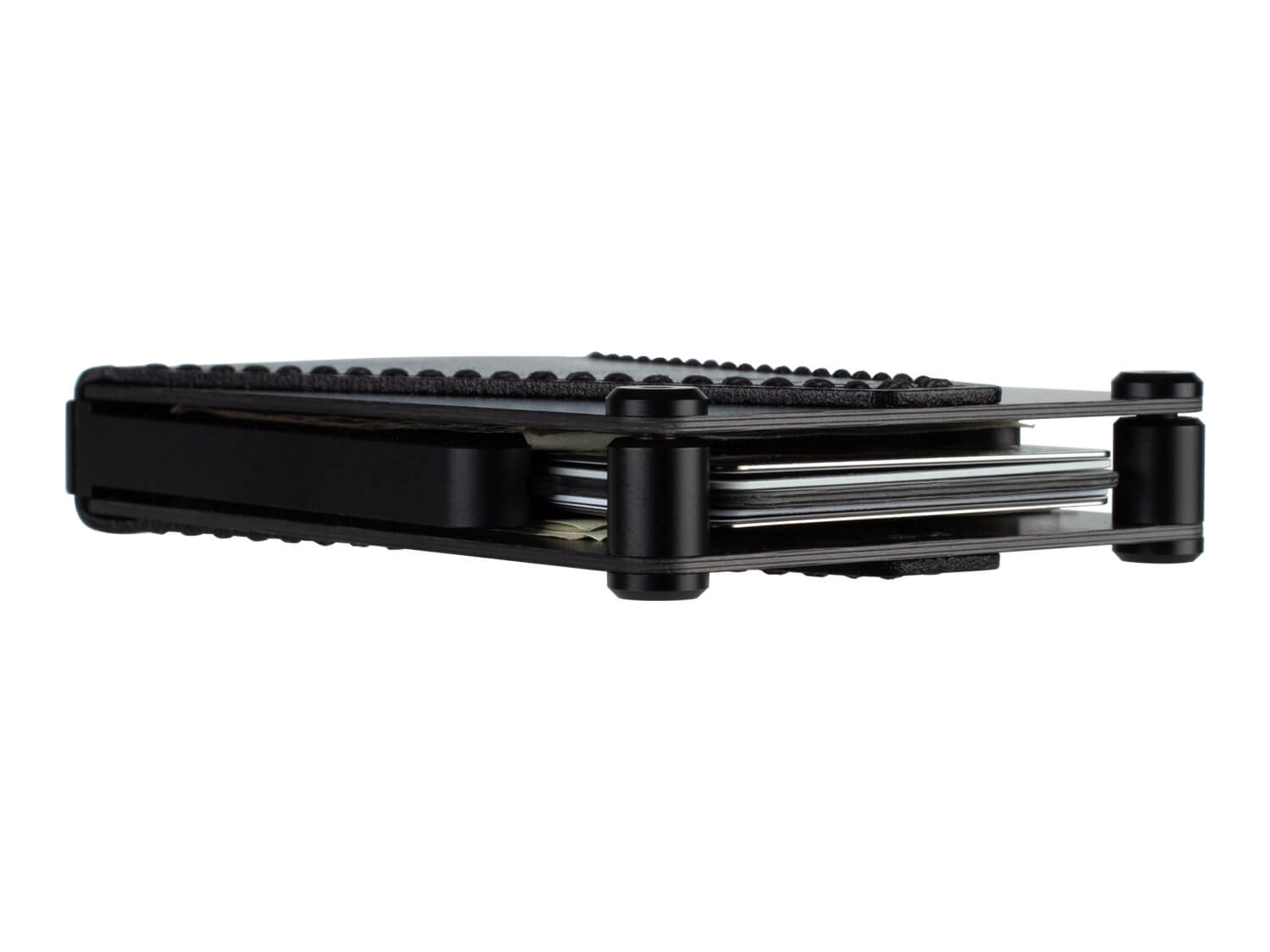 P17 carbon fiber wallet, side