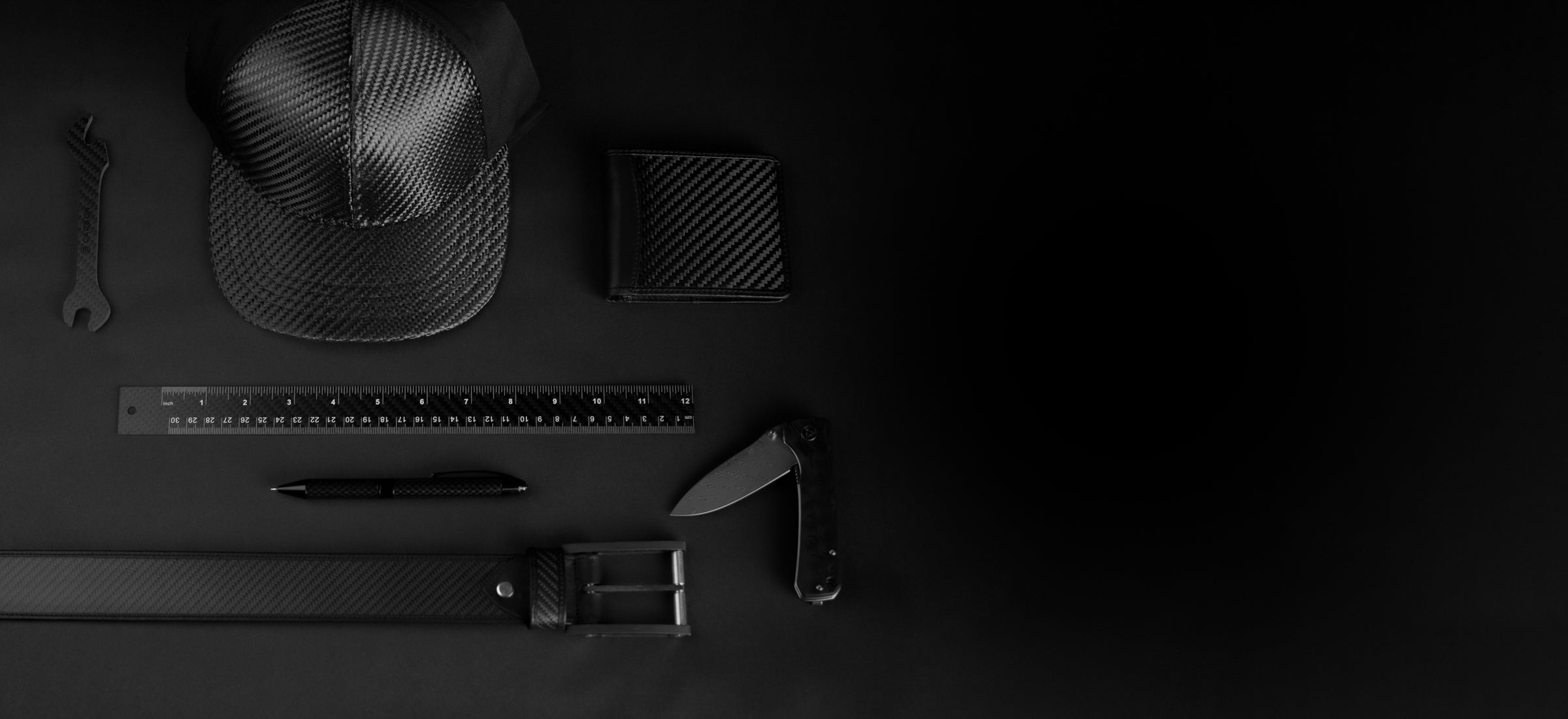 Carbon fiber product assortment