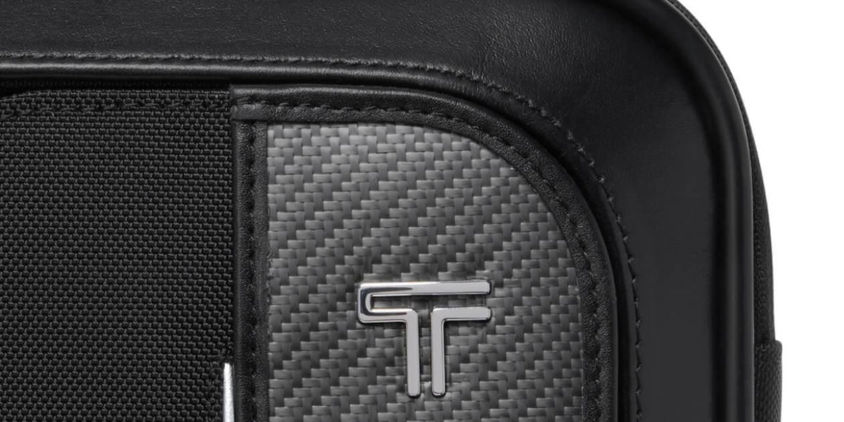 Up close on TUMI bag
