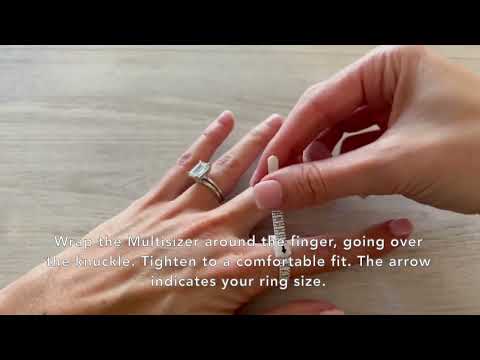 Ring sizer video walkthrough