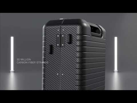 MON CARBONE BLACKDIAMOND Carbon Fiber Carry-On Luggage