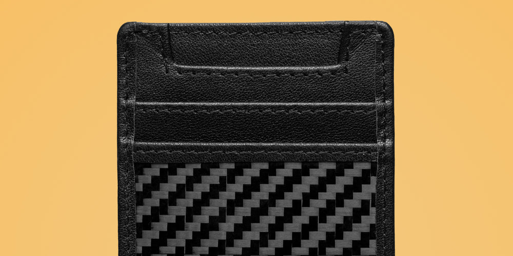 Sleek Carbon Fiber, Timeless Leather