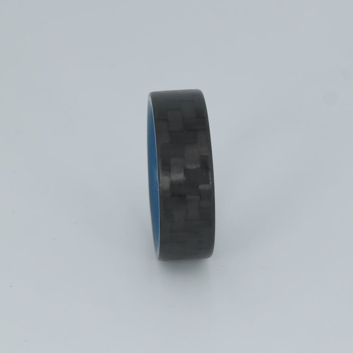 Blue Racer Carbon Fiber Glow Ring 360 video