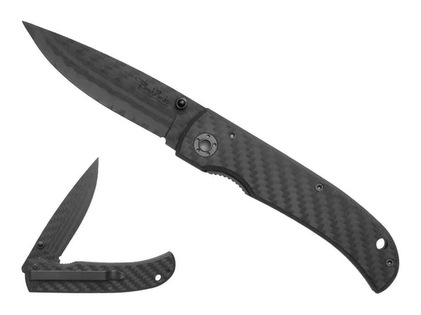 Benchmark Wildwind Linerlock Carbon Fiber Pocketknife – Carbon Fiber Gear