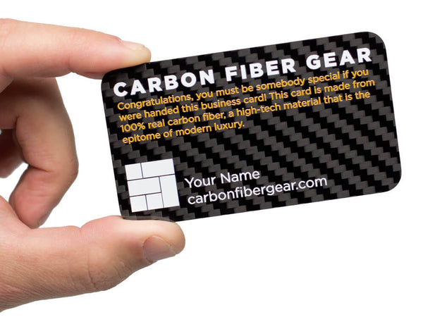 Carbon Touch Carbon Fiber Business Card Holder