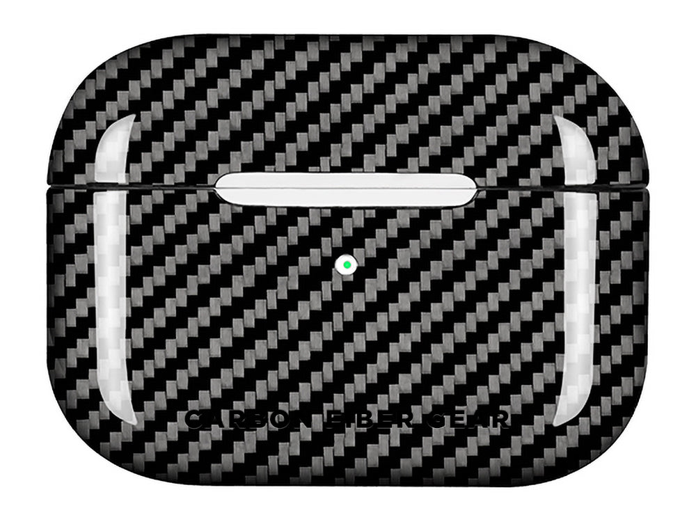 Carbon fiber case for AirPods Pro, closed front