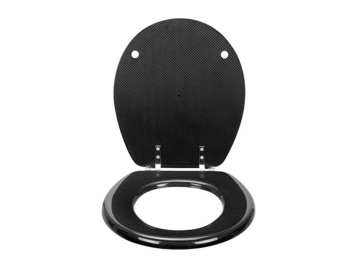 Carbon fiber toilet seat