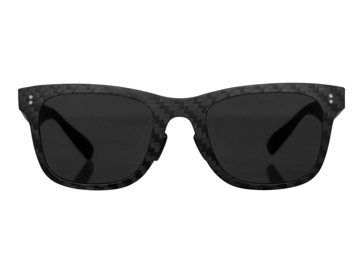 Carbon fiber sunglasses, front