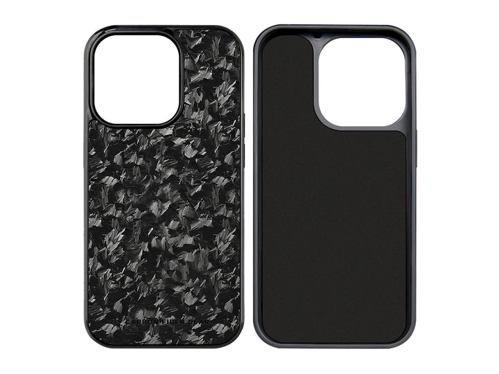 Forged carbon fiber case for iPhone 14 Pro Max, inside