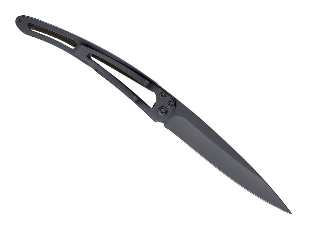 Deejo 37G Knife with Solid Carbon Fiber Handle