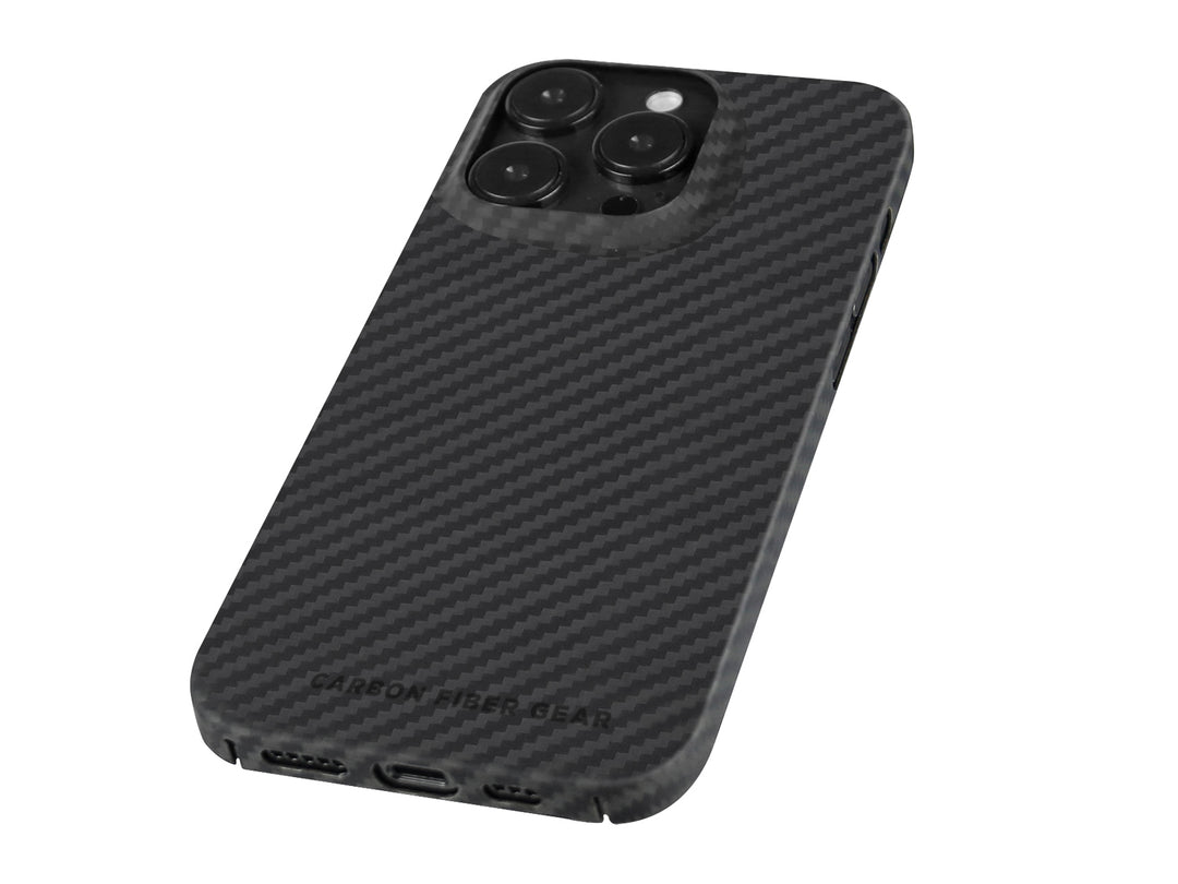 Original Ultra Thin Aramid Carbon Fiber Case Cover For iPhone 15